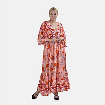 https://tjcuk.sirv.com/Products/77/4/7747807/TAMSY-100-Viscose-Mixed-Printed-Elastic-Waist-Maxi-Dress-One-Size-Oran_7747807_3.jpg?w=342&h=342