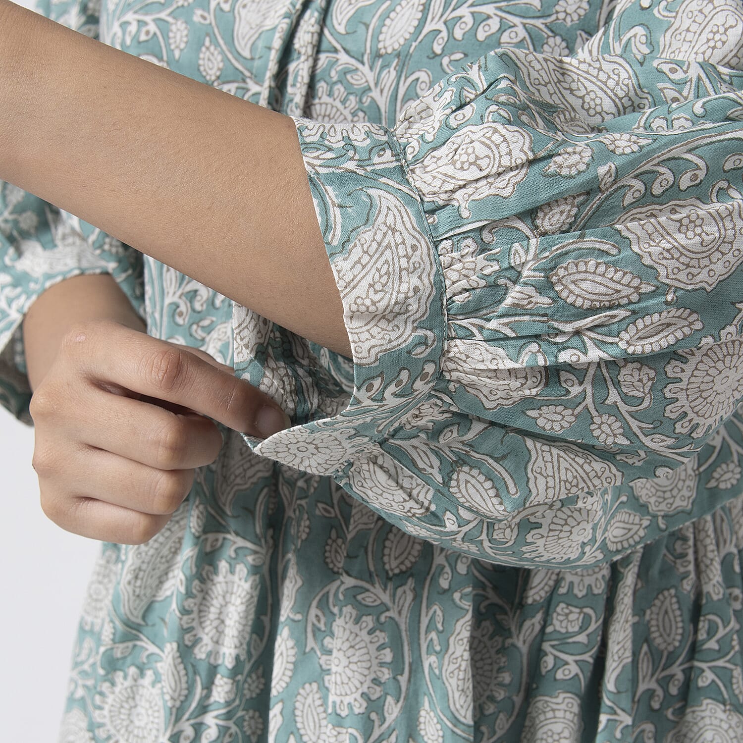  La Marey Pure Cotton A-Line Block Dress