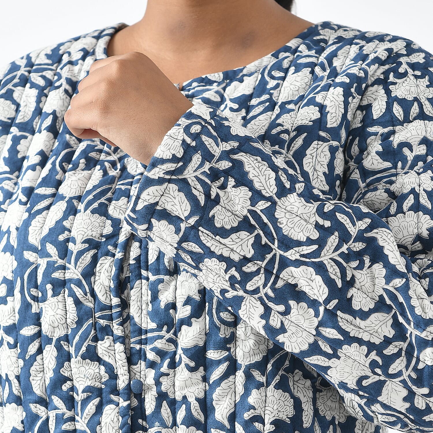 LA-MAREY pure cotton block print Jacket LA-MAREY pure cotton block print Jacket
