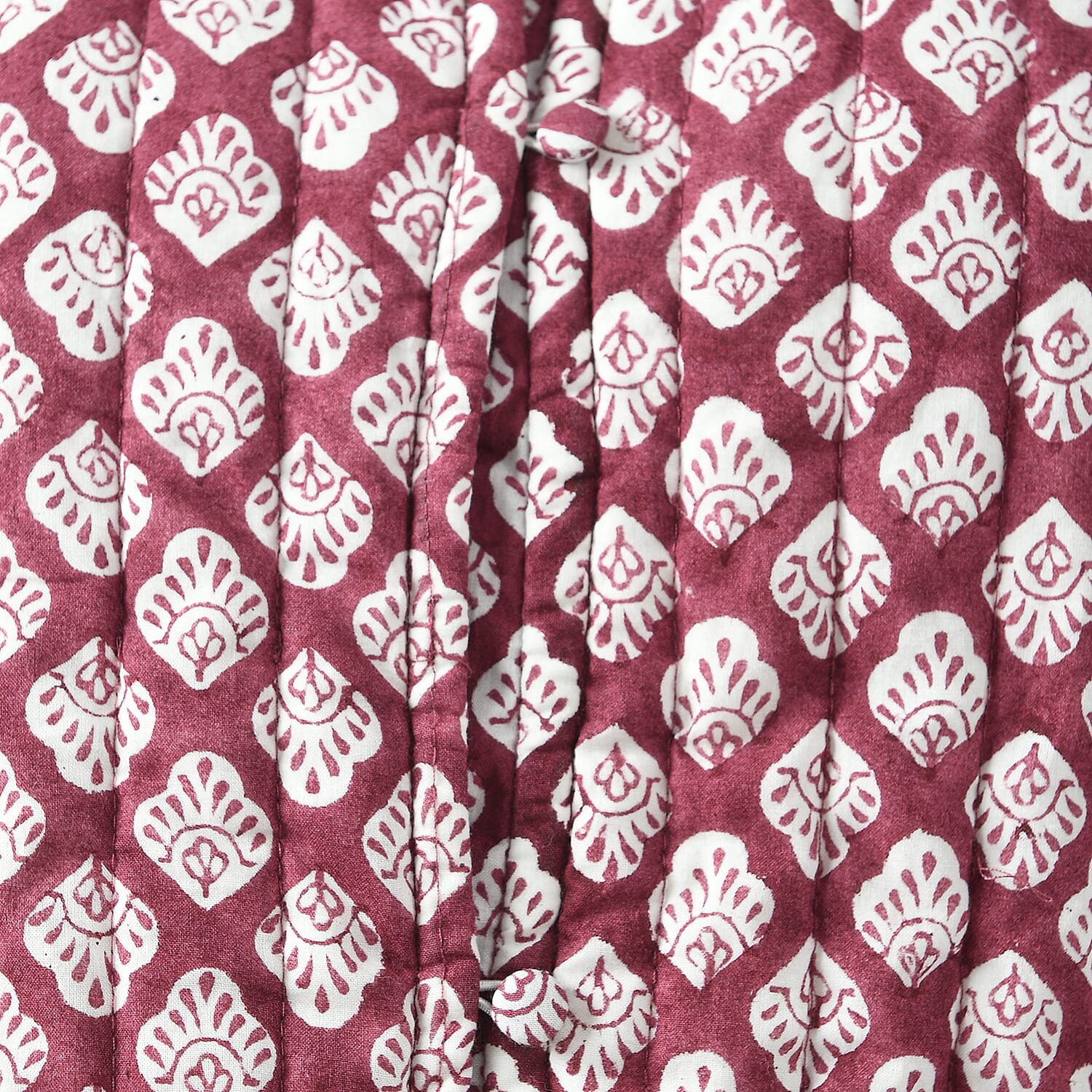 LA-MAREY pure cotton block print Jacket