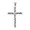 Royal Bali Collection - 18K Vermeil YG Plated Sterling Silver Cross Pendant, Silver Wt. 6 Gms