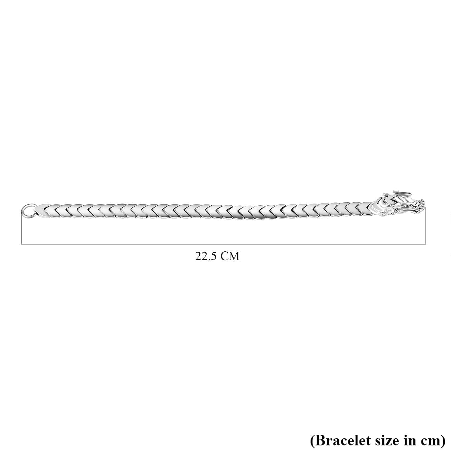 Royal Bali Collection Sterling Silver Dragon Bracelet (Size - 8), Silver Wt. 42.19 Gms. Royal Bali Collection Sterling Silver Dragon Bracelet (Size - 8), Silver Wt. 42.19 Gms.