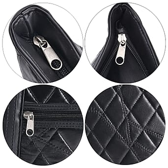 https://tjcuk.sirv.com/Products/77/4/7748783/Sheepskin-Leather-Solid-Shoulder-Bag-Size-40x30x10-cm-Black-Black_7748783_3.jpg?w=342&h=342