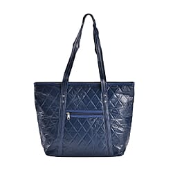 Closeout Deal - Genuine Leather Patchwork Tote Bag