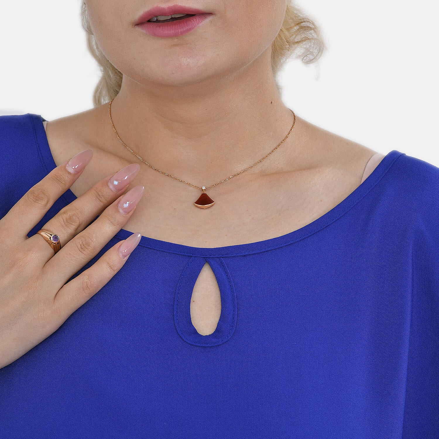 Tamsy Solid Top - Blue 