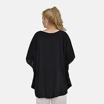 https://tjcuk.sirv.com/Products/77/4/7749692/Tamsy-Viscose-Solid-Top-Size-81x1-cm-Black-Blue_7749692_1.jpg?w=342&h=342