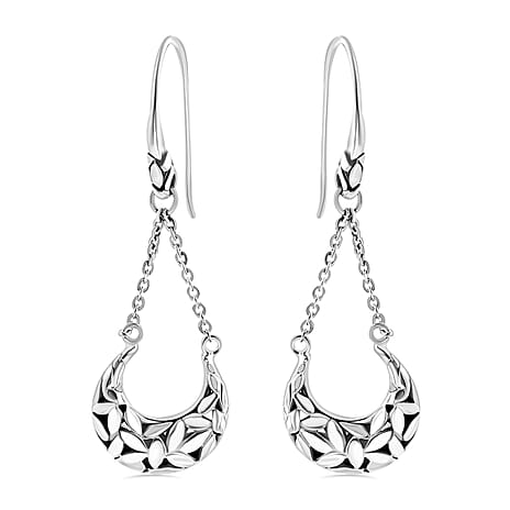 Sterling Silver Earring with Hook, Silver Wt. 5.13 Gms.