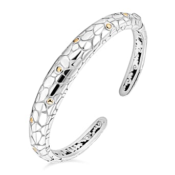 https://tjcuk.sirv.com/Products/77/5/7750124/Sterling-Silver-Bangle-Mix-Metal-Wt-35-08-Gms_7750124_3.jpg?w=342&h=342