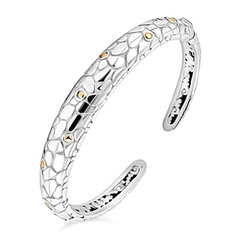 https://tjcuk.sirv.com/Products/77/5/7750125/Sterling-Silver-Bangle-Mix-Metal-Wt-35-08-Gms_7750125_3.jpg?w=342&h=342