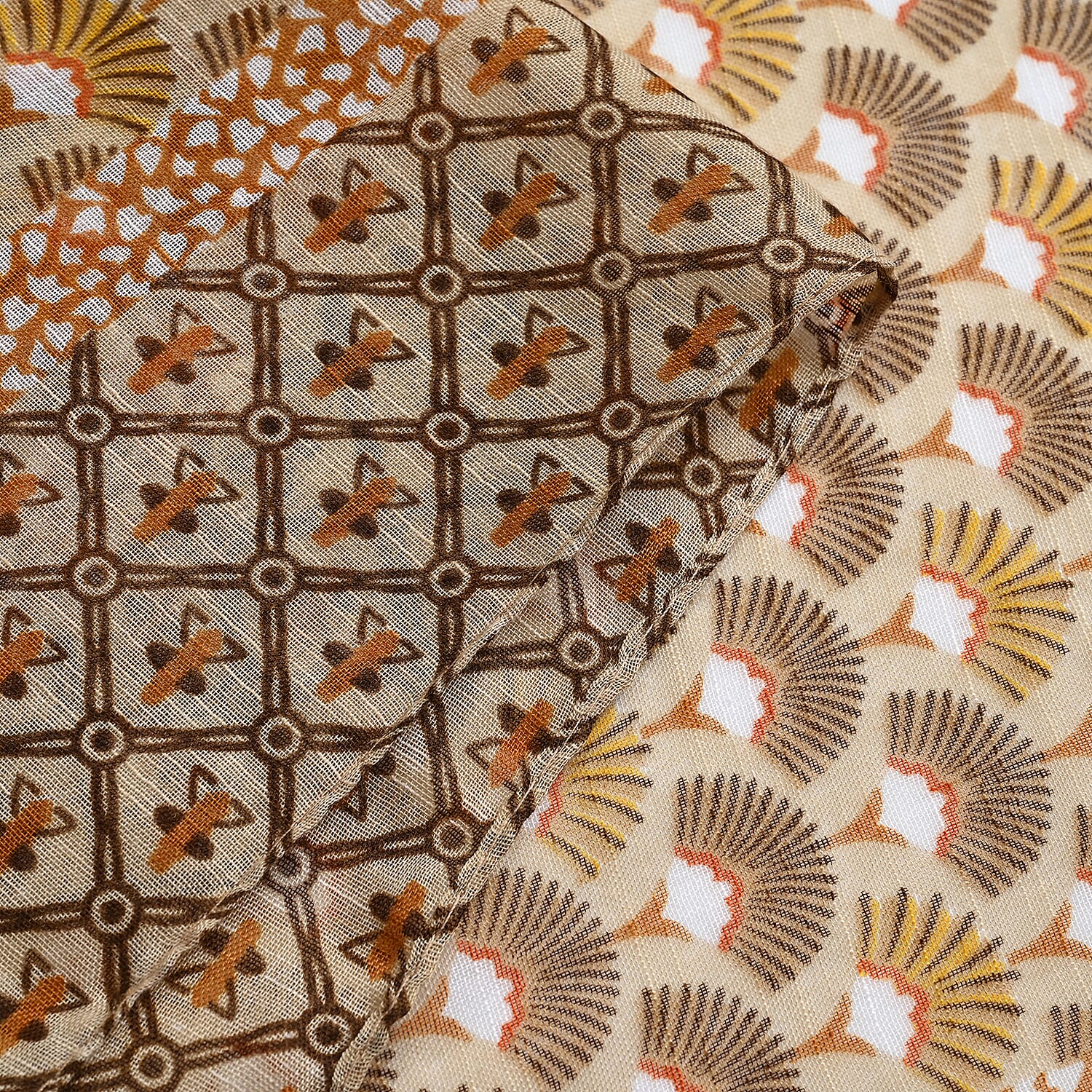 Closeout Deal New Arrival 100% Viscose Fringed Scarf (Size 180x87 cm) - Yellow