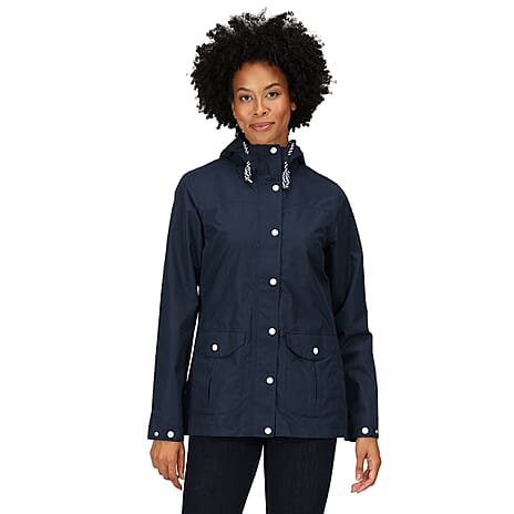 REGATTA Bayarma Jacket (Size 8) - Navy