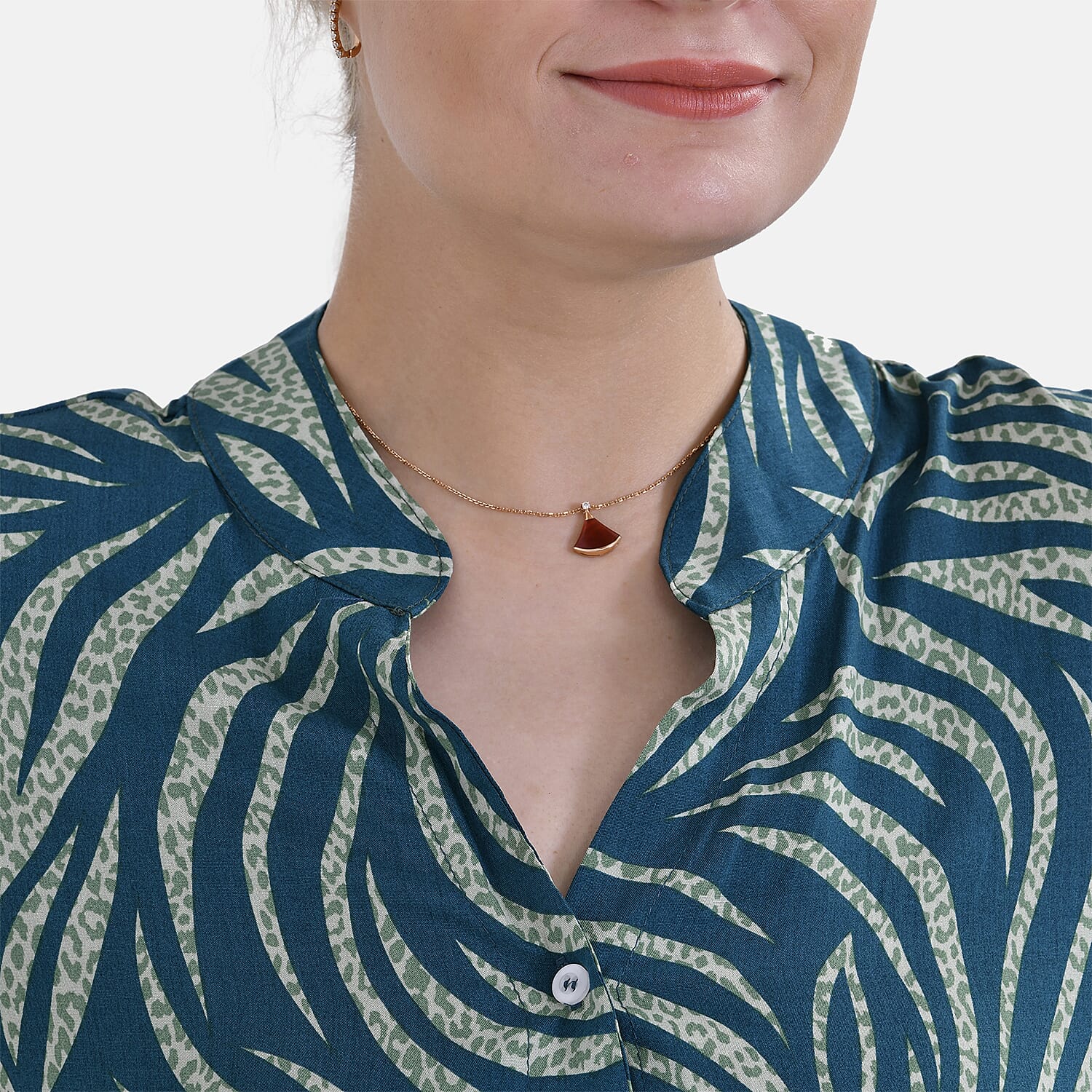 La Marey Striped Tiered Tunic Dress