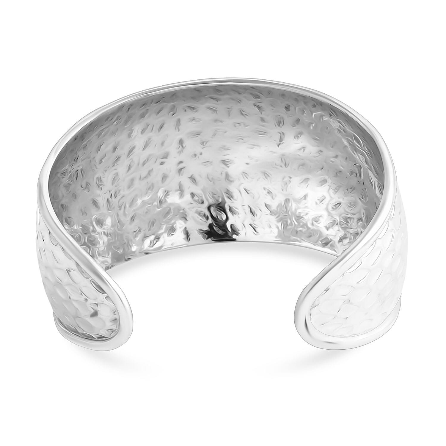 Bali Legacy - Sterling Silver Cuff Bangle (Size 7.5), Silver Wt. 35.87 Gms.