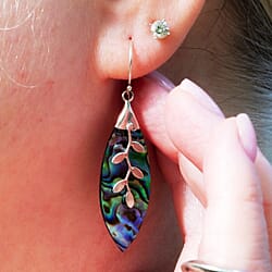 Royal Bali Collection - Artisan Crafted Dangle Earrings in Sterling Silver