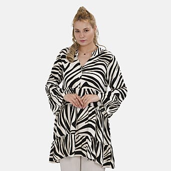https://tjcuk.sirv.com/Products/77/5/7750580/La-Marey-Viscose-Tree-Dress-Size-85x1-cm-Black-White-Black-and-White_7750580_2.jpg?w=342&h=342