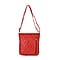 Patchwork Genuine Leather Shoulder Bag