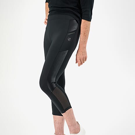 Emreco Stretch Bengaline Combat Utility Trouser (Size 12) - Black