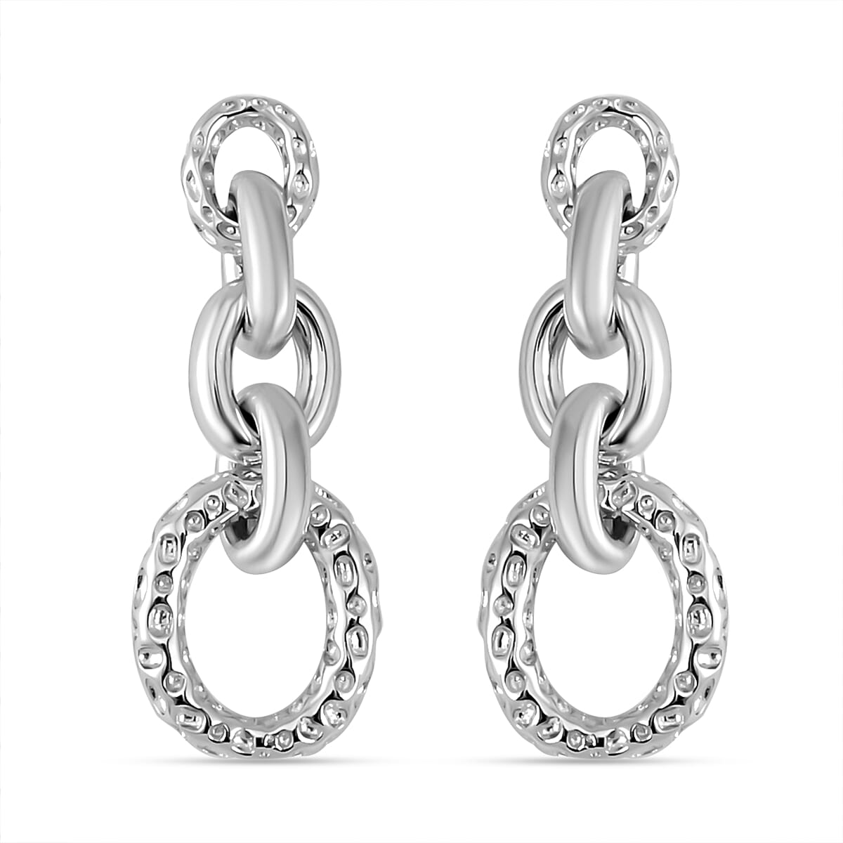 Rachel Galley - Rhodium Overlay Sterling Silver Dangle Earrings
