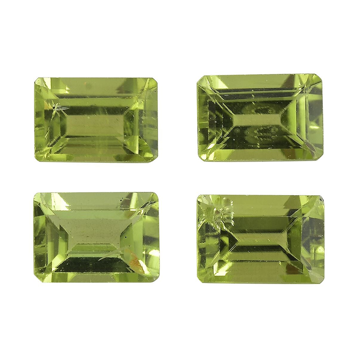Peridot Octagon 7x5 mm