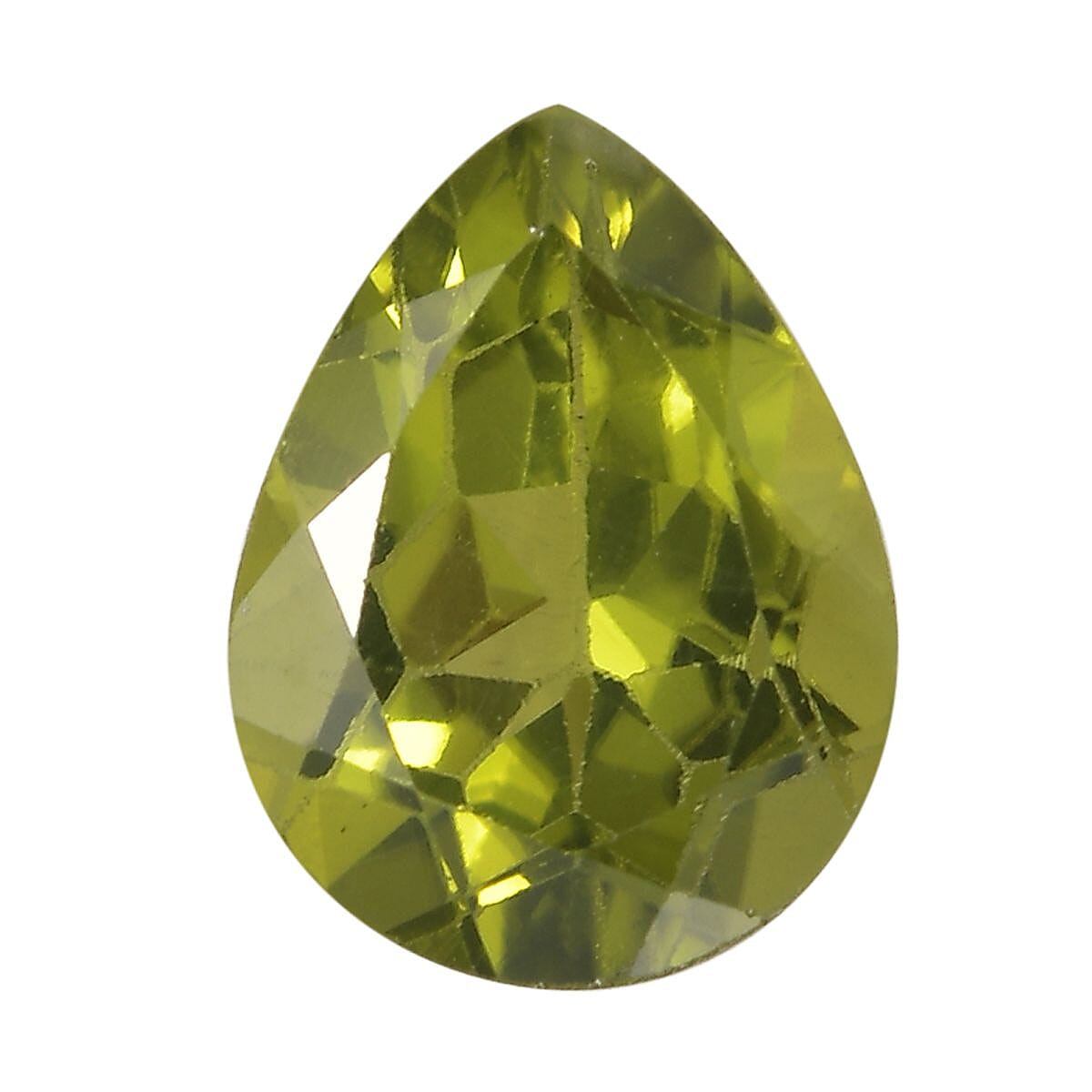 Peridot Pear 9x7 mm