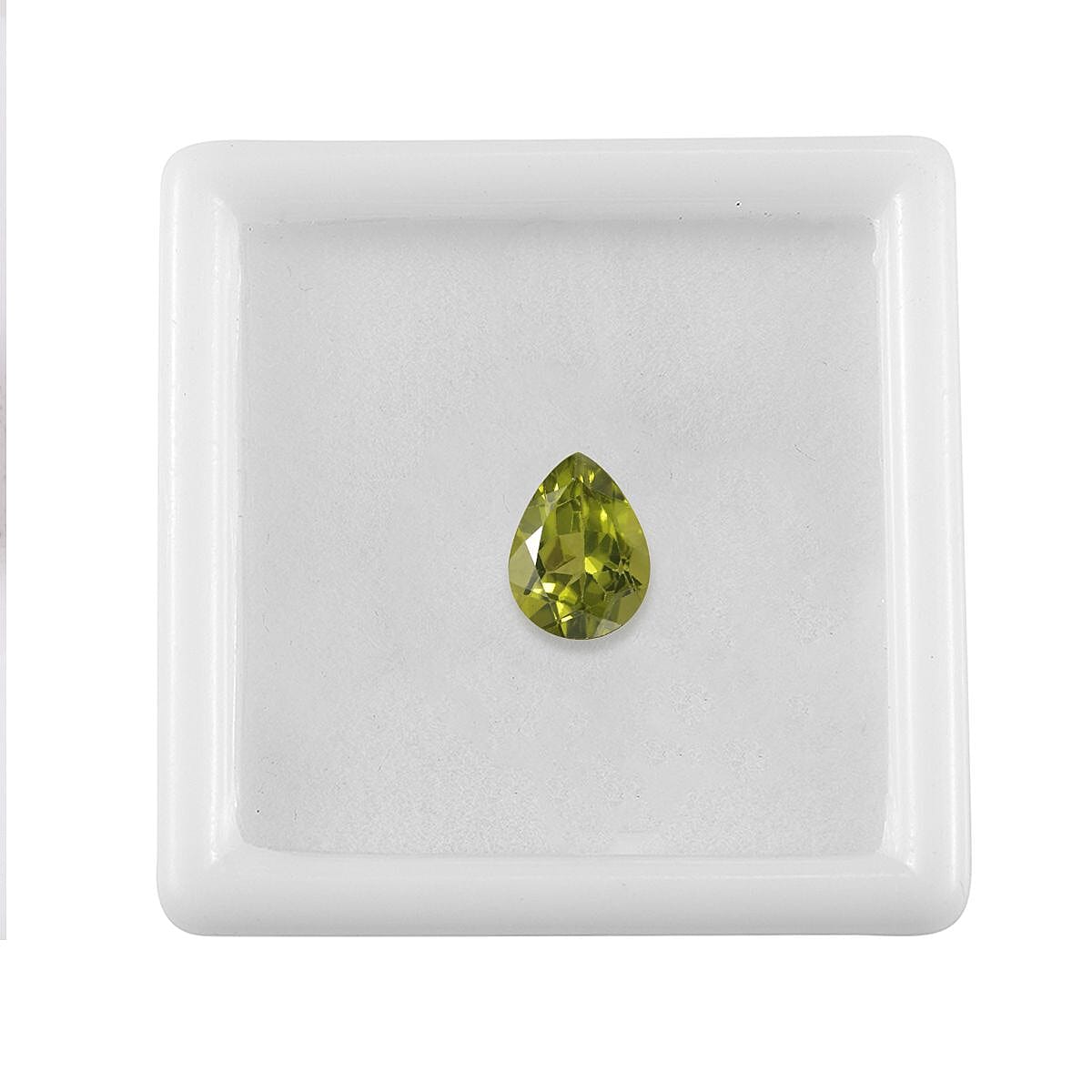 Peridot Pear 9x7 mm