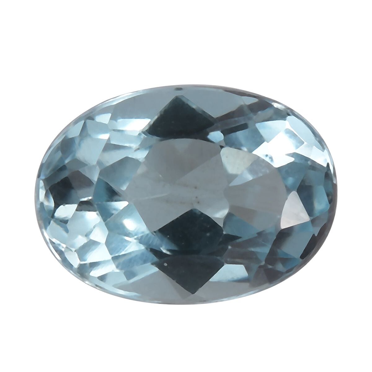 Skyblue Topaz Oval 7x5 mm