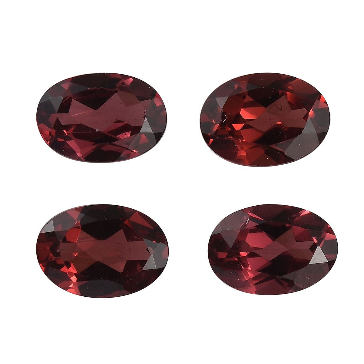 Red Garnet Oval 7x5 mm