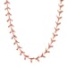 Lucy Q Sycamore Collection - 18K RG Vermeil Plated Sterling Silver Necklace (Size - 20), Silver Wt. 35.01 Gms