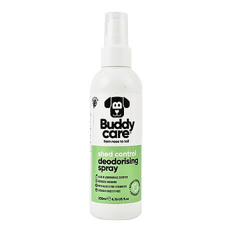 Buddy Care Shed Control Deodorising Spray with Aloe & Pro Vitamin B5 200ml