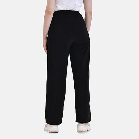 Tamsy Corduroy Trousers (Size S) - Black