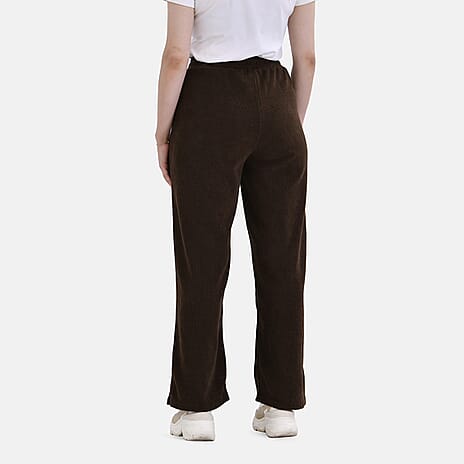 Tamsy Corduroy Trousers (Size XL) - Brown