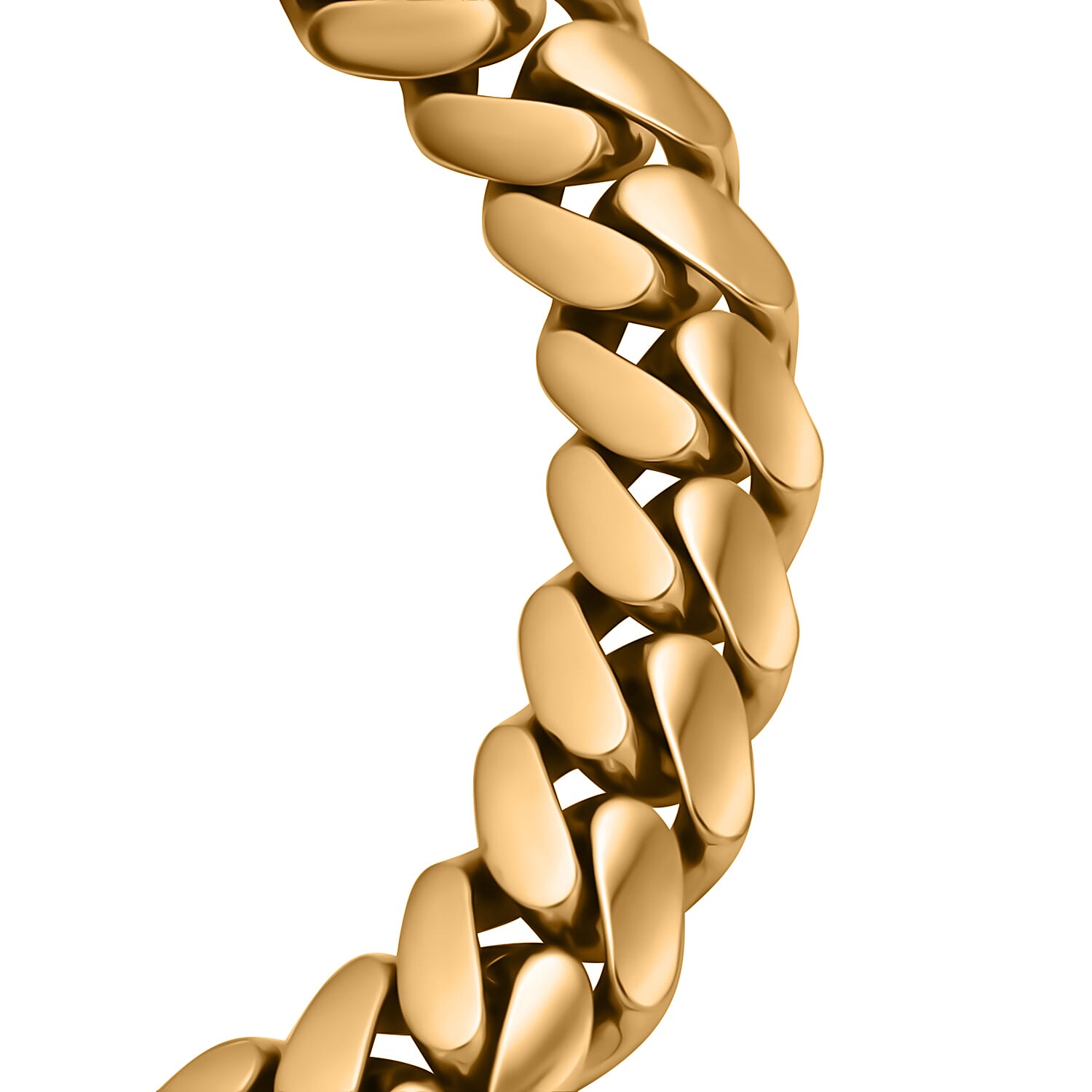 JCK Vegas Find - 9K Yellow Gold Miami Cuban Bracelet (Size - 8),  Gold Wt. 18.00 Grams