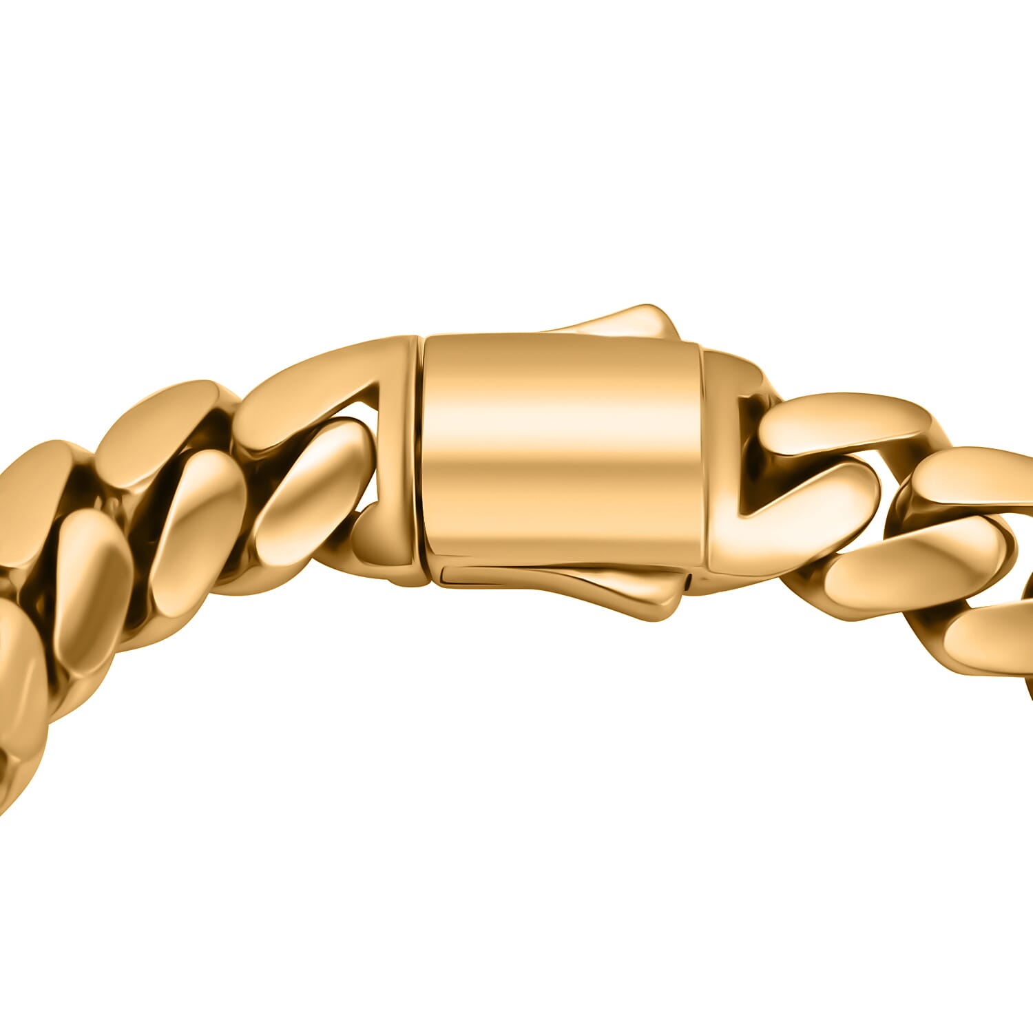 JCK Vegas Find - 9K Yellow Gold Miami Cuban Bracelet (Size - 8),  Gold Wt. 18.00 Grams