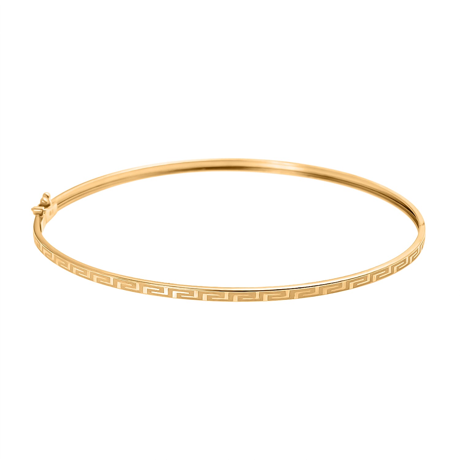 JCK Vegas Close Out Deal - 9K Yellow Gold Designer Inspired Bangle 1.70Gms