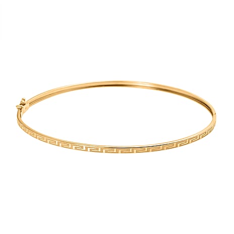 JCK Vegas Close Out Deal - 9K Yellow Gold Designer Inspired Bangle 1.70Gms