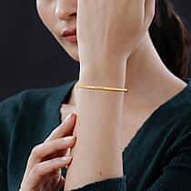 JCK Vegas Close Out Deal - 9K Yellow Gold Designer Inspired Bangle 1.70Gms
