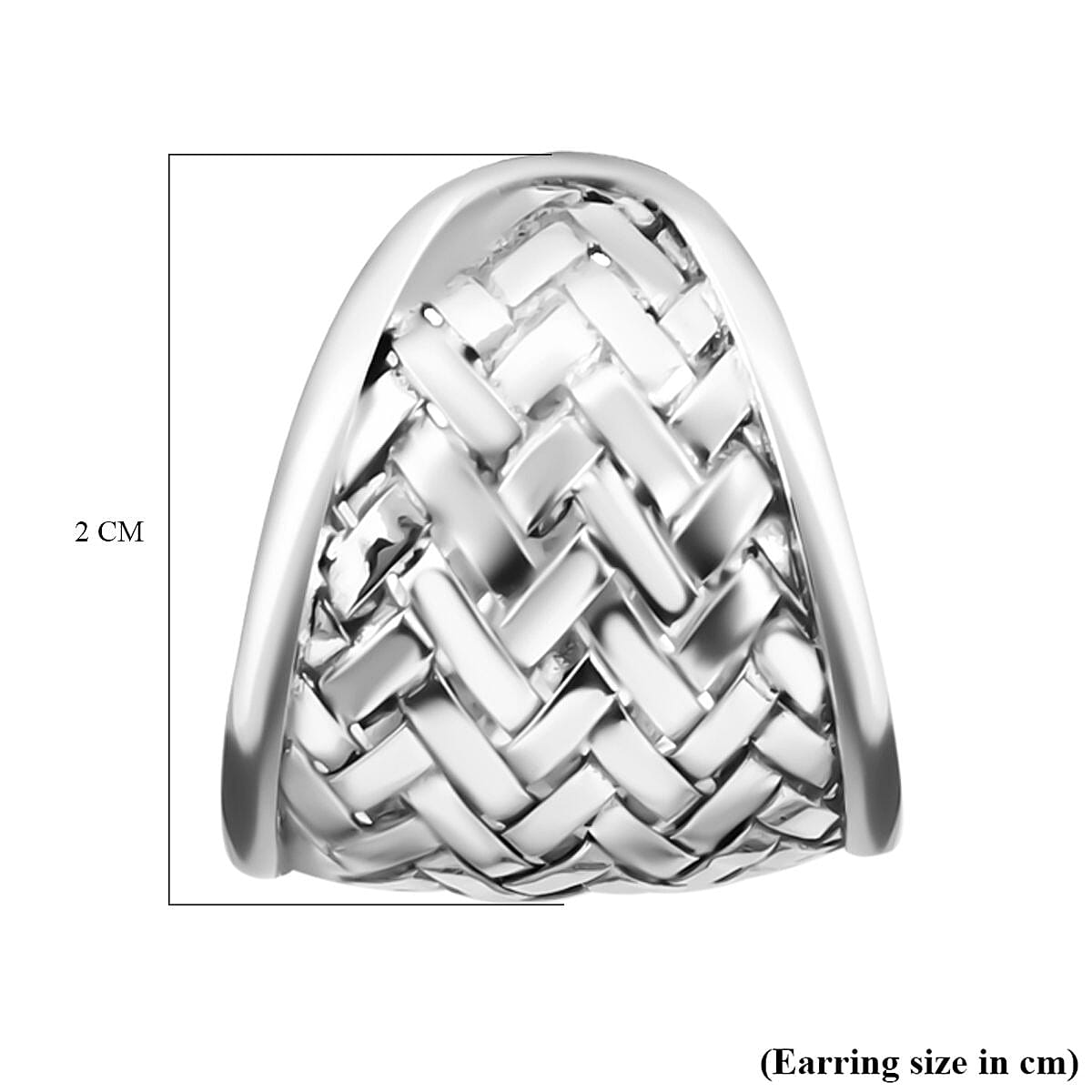 Royal Bali Collection - Sterling Silver Boho Earrings, Silver Wt. 6.77 Gms