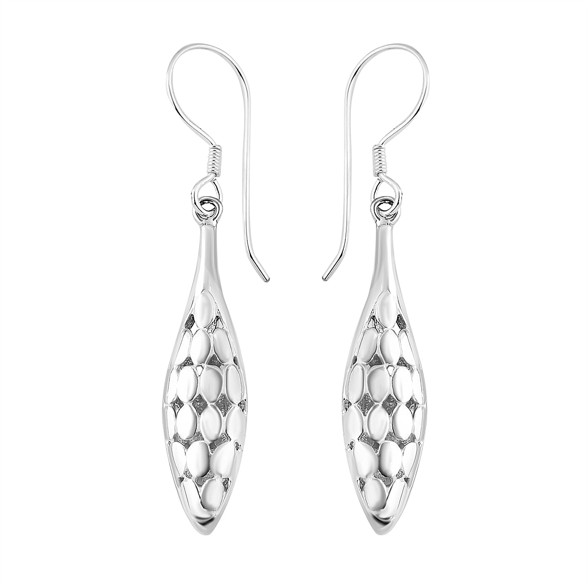 One Time Closeout- Sterling Silver Dangle Earrings, Silver Wt. 6.00  Gms