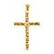 Royal Bali Collection - Sterling Silver Cross Pendant