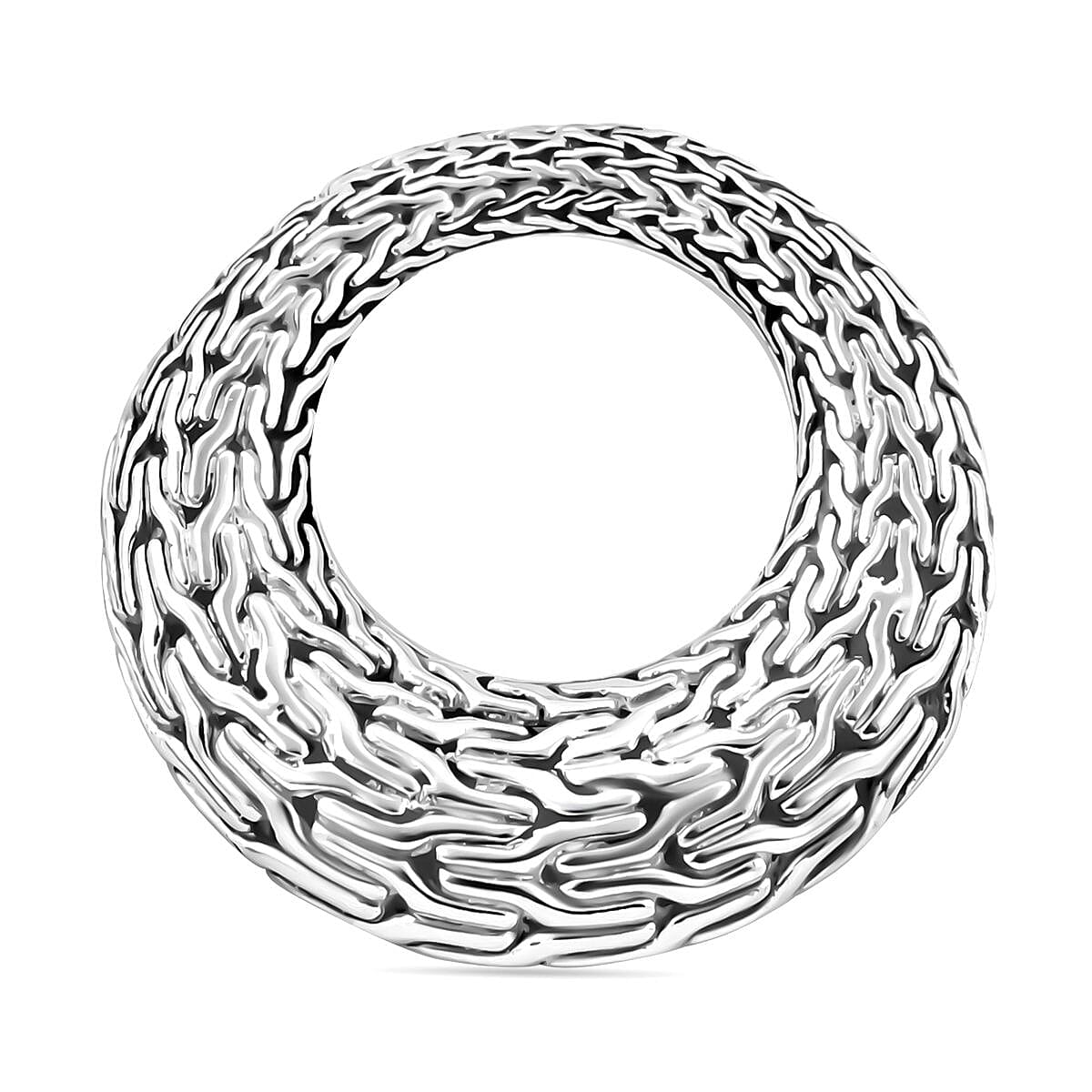 Bali Sterling Silver Pendant,  Silver Wt. 10 Gms