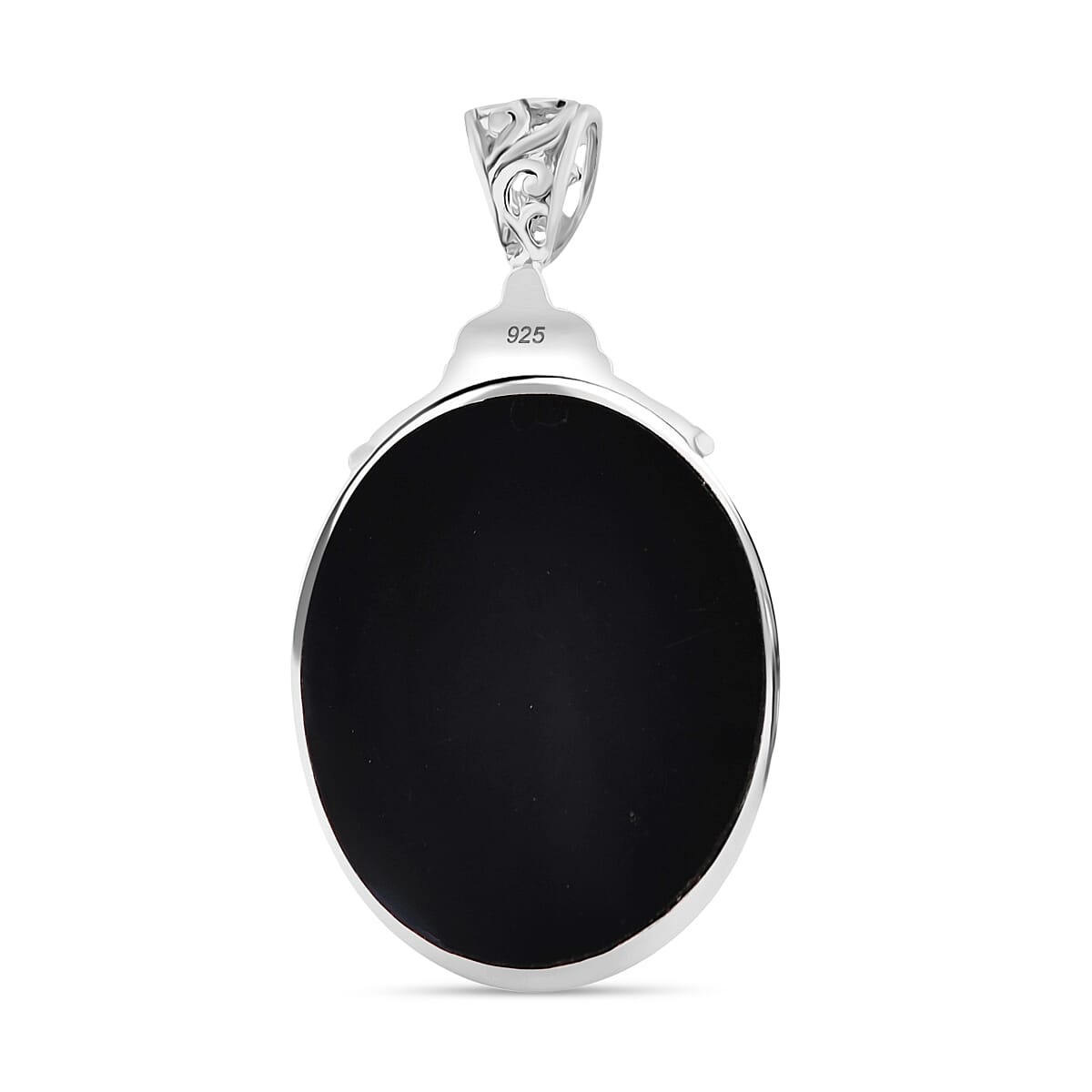 Royal Bali Collection - Abalone Shell Pendant in Sterling Silver, Silver Wt. 5.77 Gms. Royal Bali Collection - Abalone Shell Pendant in Sterling Silver, Silver Wt. 5.77 Gms.