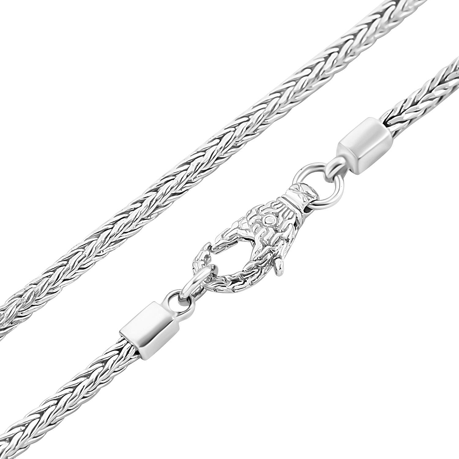 Sterling Silver Necklace (Size - 22),  Silver Wt. 15.99 Gms