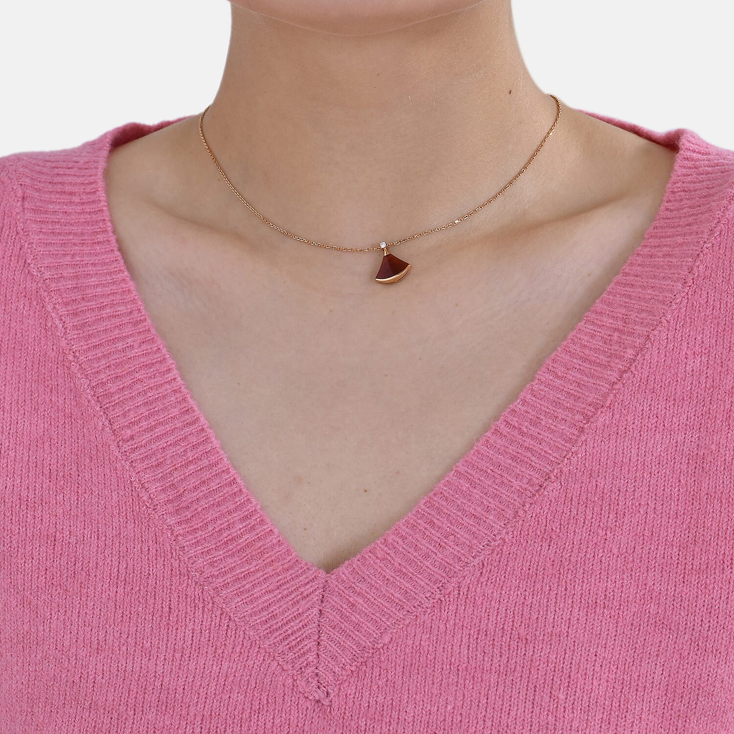 La marey V-neck Super Soft jumper