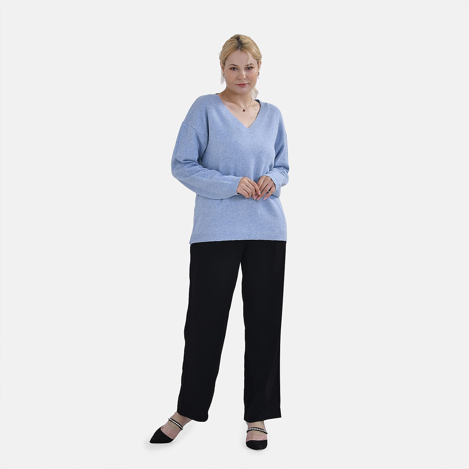 La marey V-neck Super Soft jumper
