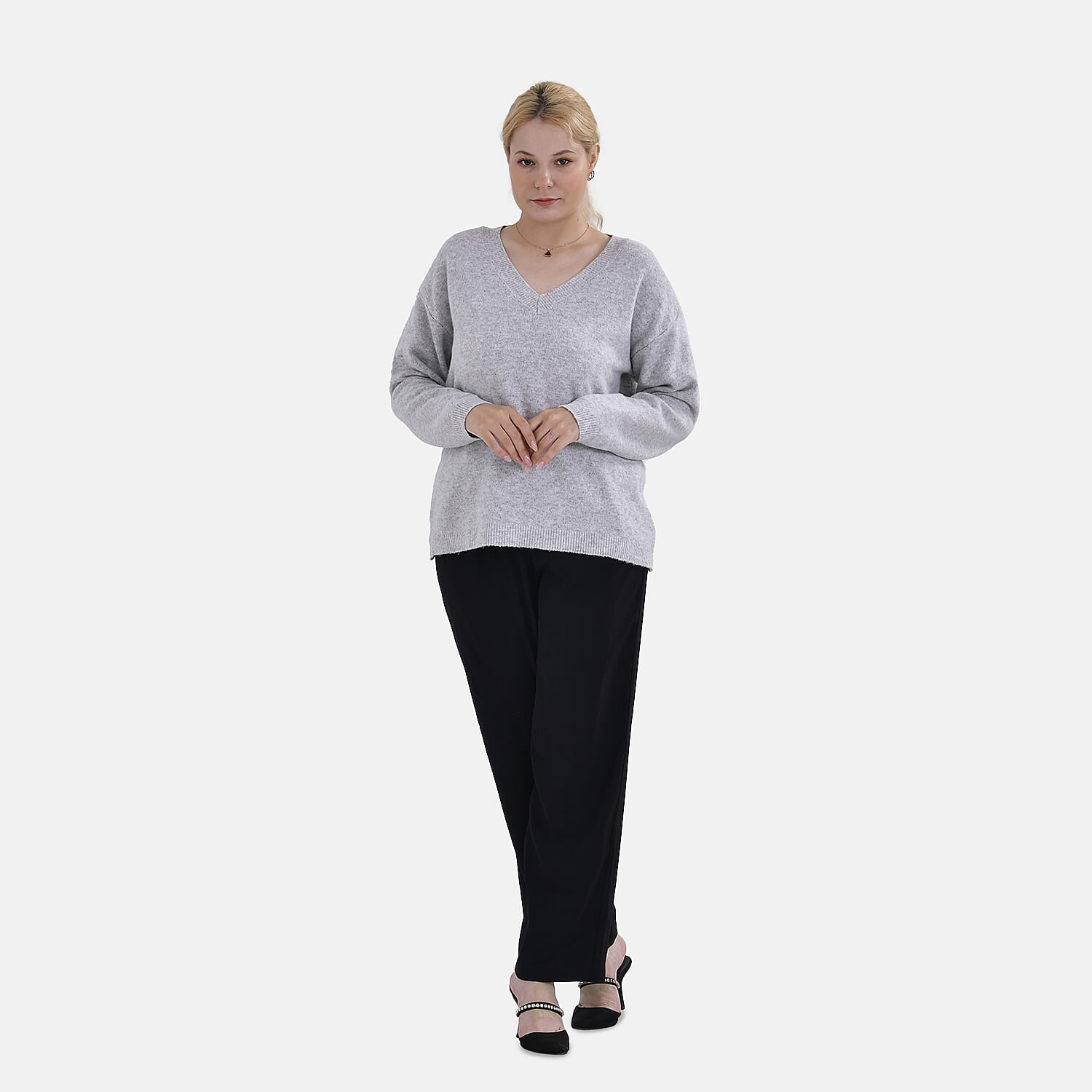 La marey V-neck Super Soft jumper