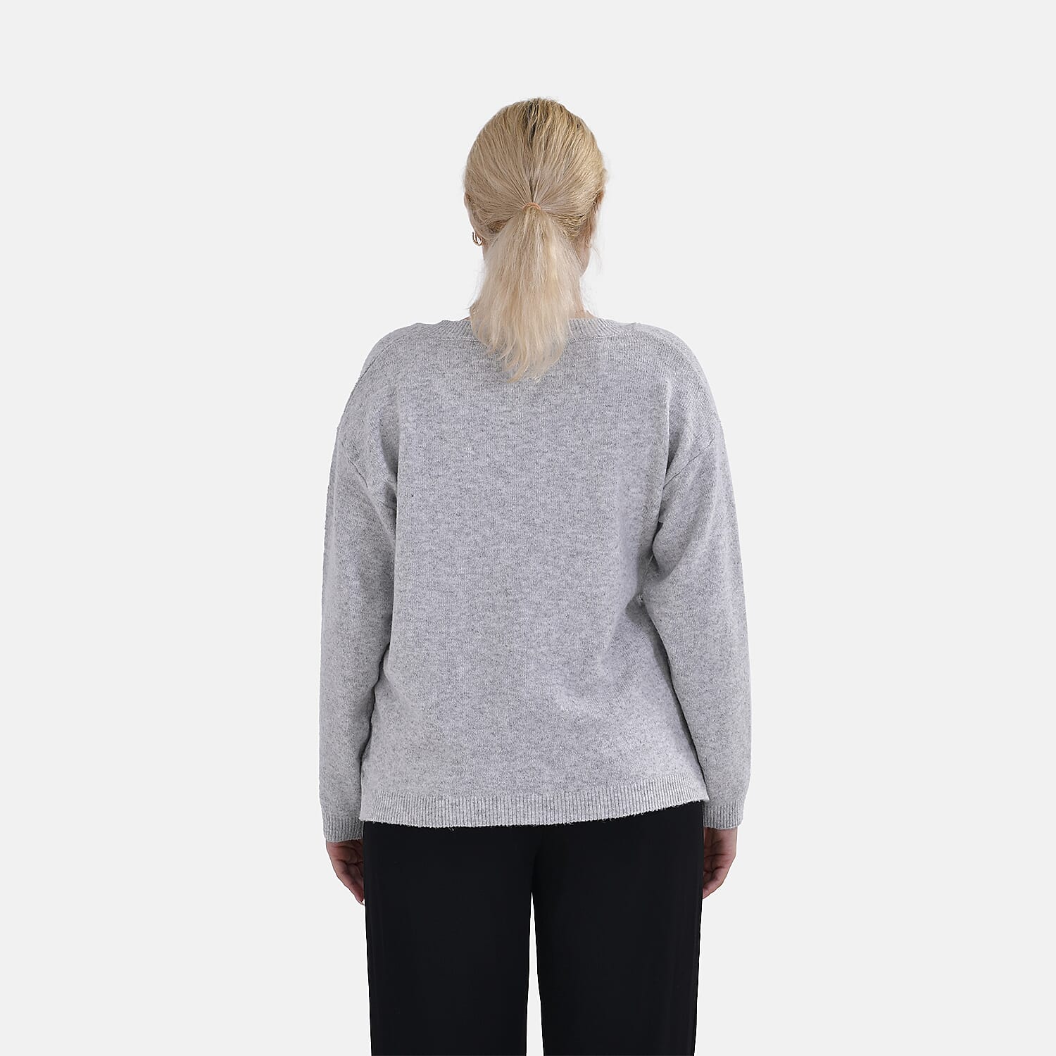 La marey V-neck Super Soft jumper