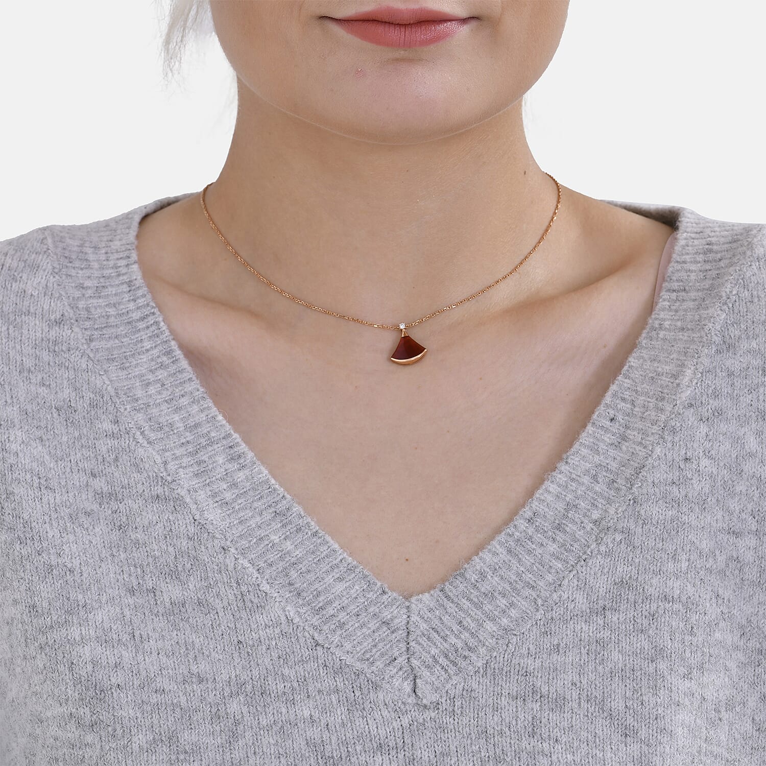 La marey V-neck Super Soft jumper