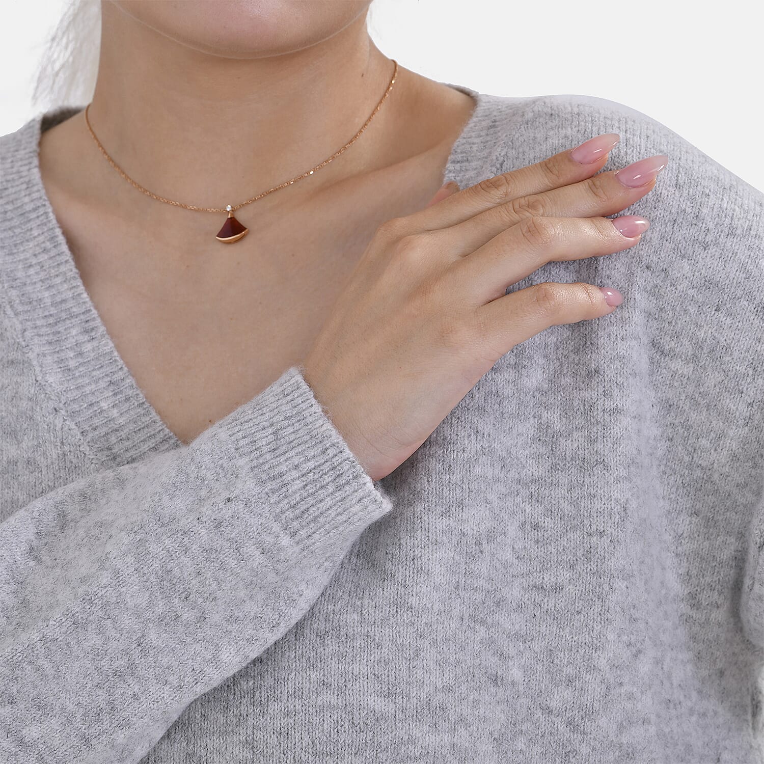 La marey V-neck Super Soft jumper