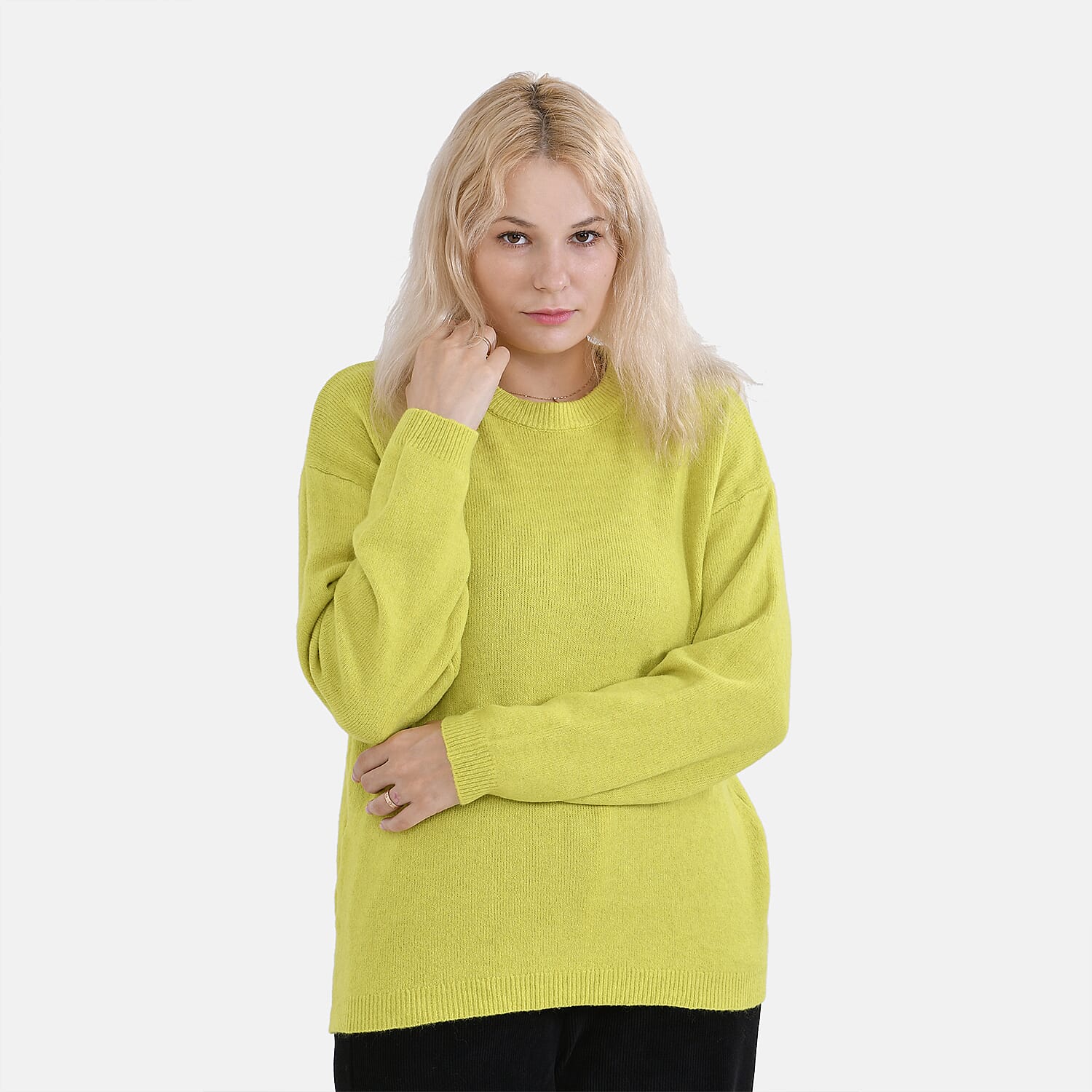 LA MAREY Round Neck Super Soft Jumper