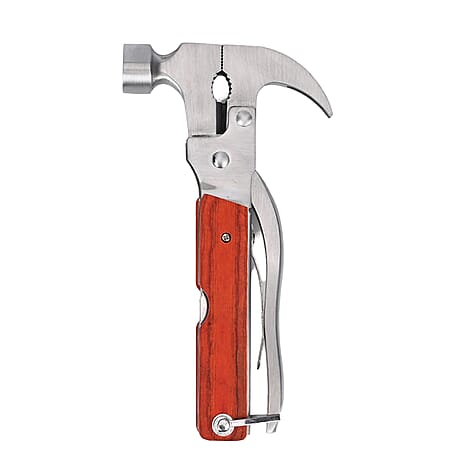 Multi Tool Kit - Wood & Silver